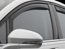 Load image into Gallery viewer, WeatherTech 14+ Ford Fusion Front Side Window Deflectors - Dark Smoke