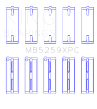 Load image into Gallery viewer, King Honda A-Series/B-Series/K-Series pMaxKote Performance Main Bearing Set - Size STDX