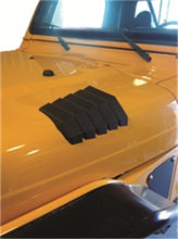 Load image into Gallery viewer, Daystar 1987-1995 Jeep Wrangler YJ Wrangler Hood Vents Black Pair