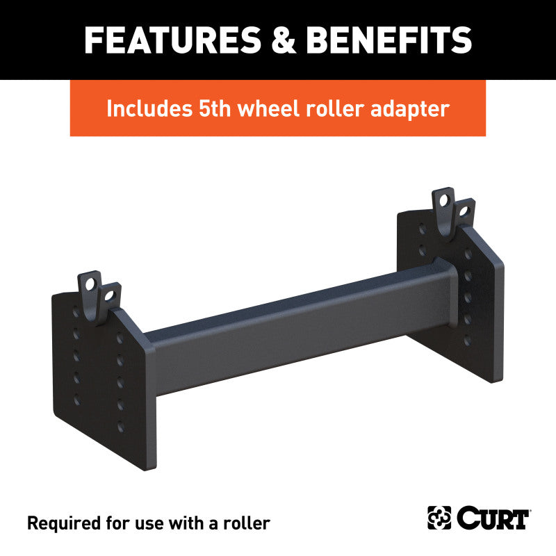 Curt E16 5th Wheel Hitch w/Roller