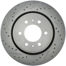Load image into Gallery viewer, StopTech 07-17 Lincoln Navigator / Ford Expedition Sport Slotted &amp; Drilled Right Front Brake Rotor