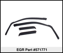 Load image into Gallery viewer, EGR 14+ Chev Silverado/GMC Sierra Crw Cab In-Channel Window Visors - Set of 4 (571771)