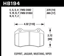 Load image into Gallery viewer, Hawk 92-02 Dodge Viper HPS 5.0 Front Brake Pads