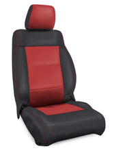 Load image into Gallery viewer, PRP 07-10 Jeep Wrangler JK Front Seat Covers/2 door or 4 door (Pair) - Black/Red