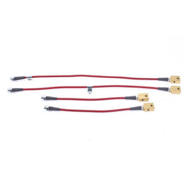 Power Stop 09-12 Nissan 370Z Front & Rear SS Braided Brake Hose Kit