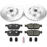 Power Stop 17-18 Mercedes-Benz GLS550 Front Z23 Evolution Brake Kit