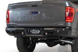 Addictive Desert Designs 2021 Ford F-150 Stealth Fighter Rear Bumper w/ Back up Sensors - GTR Auto
