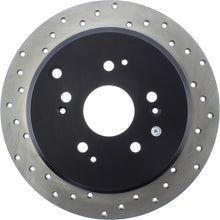 Load image into Gallery viewer, StopTech 16-18 Honda Civic Sport Cryo Drilled Right Rear Rotor