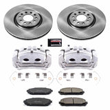 Power Stop 14-16 Jeep Cherokee Front Autospecialty Kit w/Cals