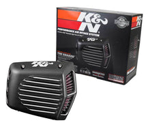 Load image into Gallery viewer, K&amp;N Street Metal Intake System for 08-16 Harley-Davidson Touring Models - Shaker Black