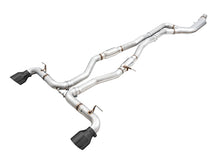 Load image into Gallery viewer, AWE 2020 Toyota Supra A90 Resonated Track Edition Exhaust - 5in Diamond Black Tips