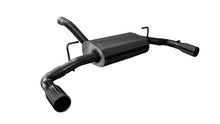 Load image into Gallery viewer, Corsa 2018-2025 Jeep Wrangler JL 2.5in Dual Rear Exit Black Tips Touring Axle-Back Exhaust