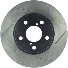 Load image into Gallery viewer, StopTech Power Slot 11/92-01 Subara Impreza / 95-01 Outback Front Left Sportstop Slotted Rotor