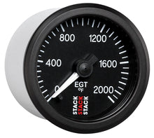 Load image into Gallery viewer, Autometer Stack 52mm 0-2000 Deg F Pro Stepper Motor Exhaust Gas Temp Gauge - Black