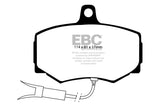 EBC 88-89 Jaguar XJ6 3.6 Yellowstuff Front Brake Pads