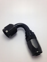 Load image into Gallery viewer, Fragola -6AN Nut x -8AN Hose 120 Degree Expanding Hose End - Black