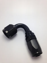 Load image into Gallery viewer, Fragola -8AN Fem x -6AN Hose 120 Degree Reducing Hose End - Black