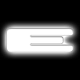 ORACLE Lighting Universal Illuminated LED Letter Badges - Matte White Surface Finish - E NO RETURNS