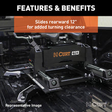 Load image into Gallery viewer, Curt Q20 5th Wheel Hitch w/Roller and Ram Puck System Adapter