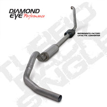 Load image into Gallery viewer, Diamond Eye KIT 4in Turbo Back SGL SS: 94-97 FORD 7.3L F250/F350 PWRSTROKE NFS W/ CARB EQUIV STDS