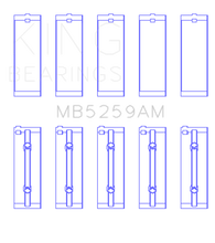 Load image into Gallery viewer, King Engine Bearings Acura B18A1/B1/C1/C5 K20A/K24A Main Bearing Set - Size STD - GTR Auto