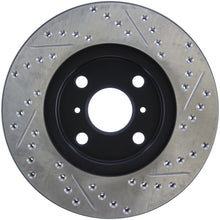 Load image into Gallery viewer, StopTech 04-07 Scion xA / 04-06 xB SportStop Slotted &amp; Drilled Right Front Rotor