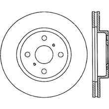 Load image into Gallery viewer, StopTech 90-92 GEO Prizm Cryo Sport Slotted Vented Front Left Brake Rotor