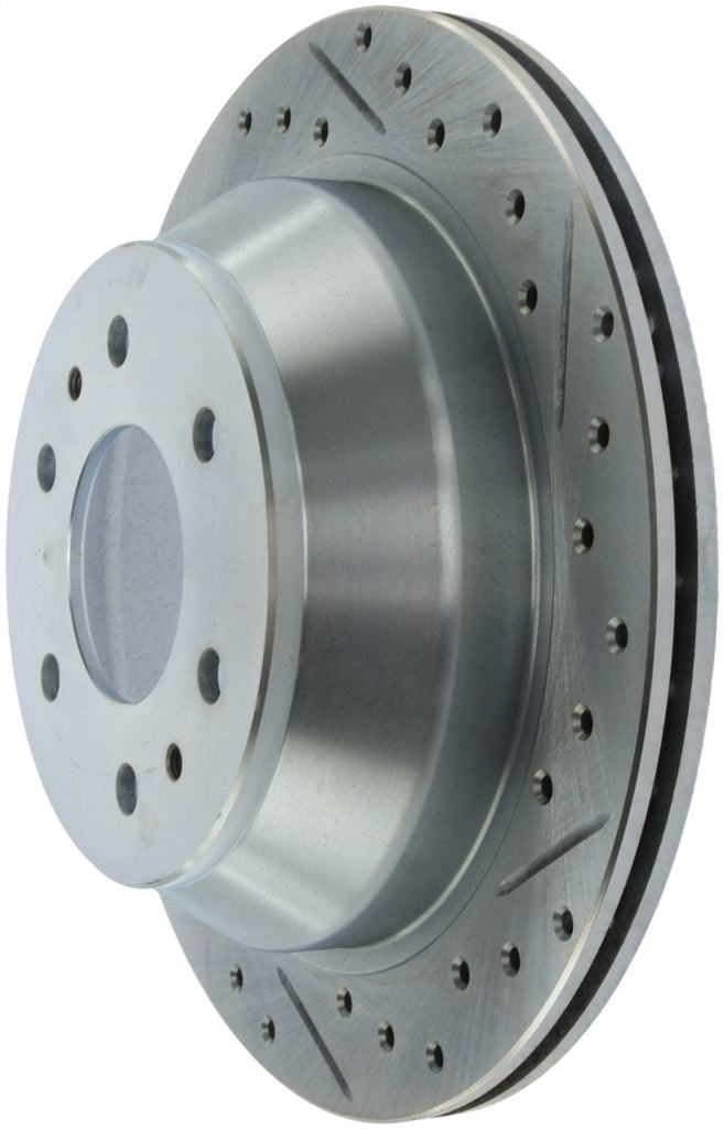 StopTech Select Sport 02-09 Chevrolet Trailblazer Slotted & Drilled Left Rear Brake Rotor