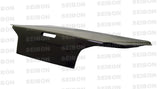 Seibon 99-01 Nissan Skyline R34 OEM Carbon Fiber Trunk Lid