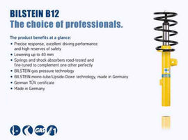 Bilstein B12 1987 BMW 735i Base Front and Rear Suspension Kit - GTR Auto