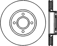 Load image into Gallery viewer, Stoptech 98-02 Ford Crown Victoria Front Premium High-Carbon CRYO-STOP Rotor