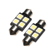 Load image into Gallery viewer, Oracle 33MM 4 LED 3-Chip Festoon Bulbs (Pair) - Cool White