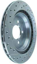 Load image into Gallery viewer, StopTech Select Sport 94-04 Ford Mustang Slotted and Drilled Left Rear Rotor
