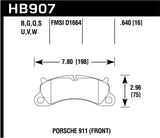 Hawk 12-16 Porsche 911 Carrera S DTC-50 Front Brake Pads