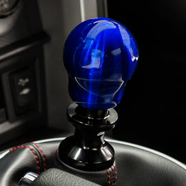 Raceseng Contour Shift Knob (No Engraving) Camaro SS / ZL1 Adapter - Blue Translucent