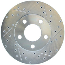 Load image into Gallery viewer, StopTech Select Sport 94-02 Ford Mustang (Excl Cobra) Slotted and Drilled Left Front Rotor