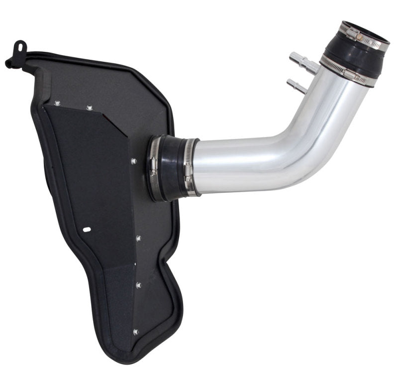 Spectre 15-16 Ford Mustang V6-3.7L F/I Air Intake Kit - Polished w/Red Filter