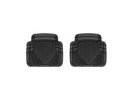 WeatherTech 99 BMW M3 Convertible Rear Rubber Mats - Black - GTR Auto