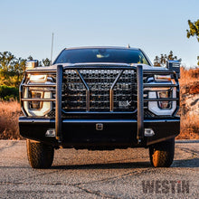 Load image into Gallery viewer, Westin 20-21 Chevrolet 2500/3500 HDX Bandit Front Bumper - Black