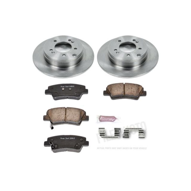 Power Stop 09-11 Hyundai Azera Rear Autospecialty Brake Kit