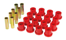 Load image into Gallery viewer, Prothane 68-72 Ford F250 2wd Rear Spring &amp; Shackle Bushings - Red