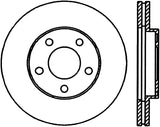 StopTech Power Slot 94-02 Mustang (Excl Cobra)/03-04 Mustang Base/GT Front Right Slotted Cryo Rotor
