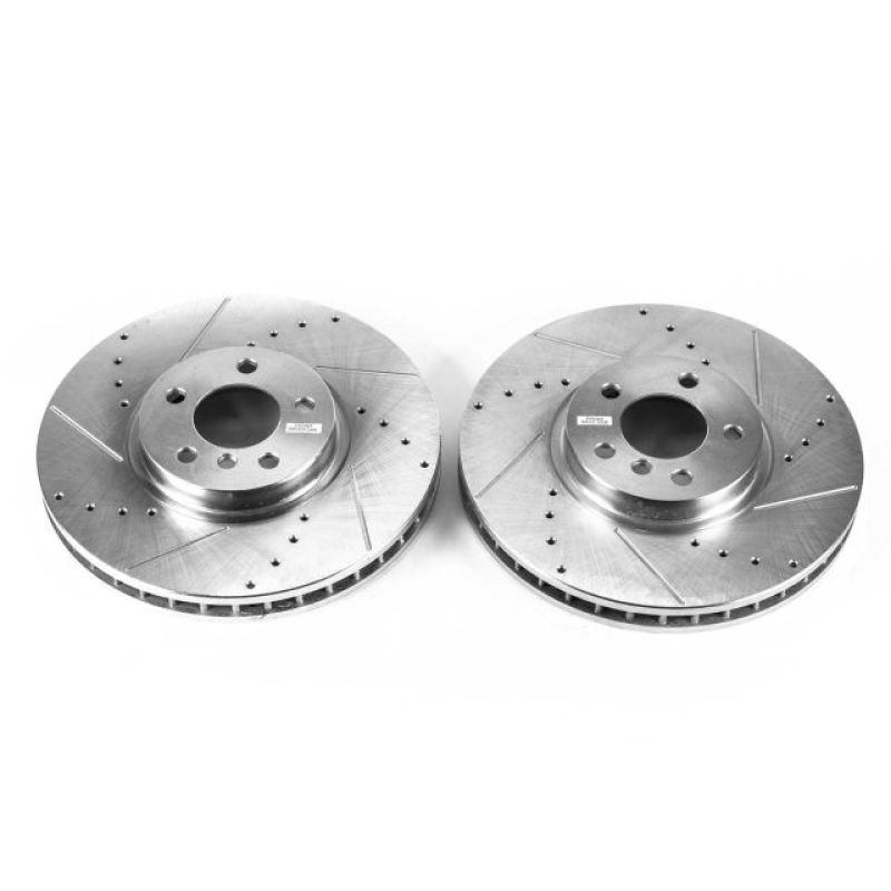 Power Stop 05-06 BMW X5 Front Drilled & Slotted Rotor - Pair