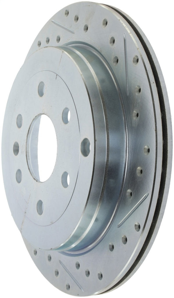 StopTech Select Sport Drilled & Slotted Rotor - Left - Front