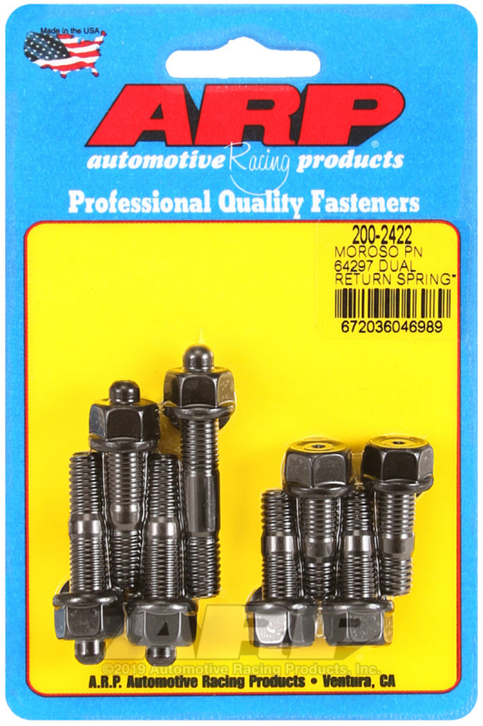 ARP Moroso 64927 Dual Return Spring w/ 2in Spacer Plate Carb Stud Kit - GTR Auto