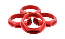 Load image into Gallery viewer, fifteen52 Super Touring (Chicane/Podium) Hex Nut Set of Four - Anodized Red