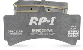 EBC Racing 2018 BMW M5 (F90) RP-1 Race Rear Brake Pads