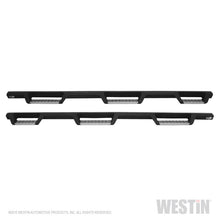 Load image into Gallery viewer, Westin/HDX 07-19 Chevrolet Silverado 2500 8ft Drop Wheel to Wheel Nerf Step Bars - Textured Black