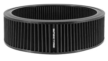 Load image into Gallery viewer, Spectre Round Air Filter 14in. x 4in. - Black