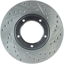 Load image into Gallery viewer, StopTech 95-04 Toyota Tacoma Left Front Slotted &amp; Drilled Rotor